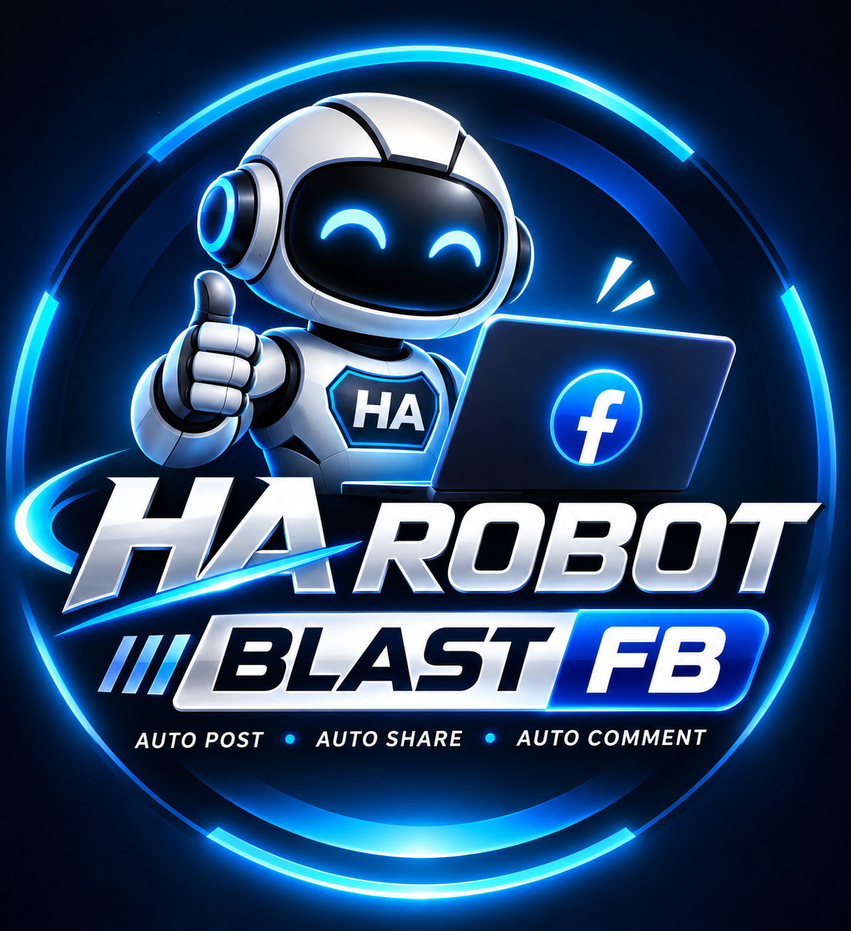 H.A ROBOT BLAST FB logo